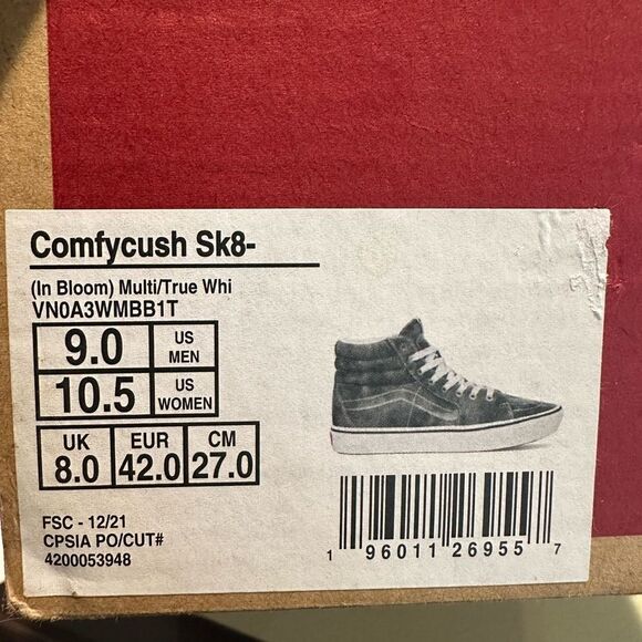 Unisex Vans Comfycush Sk8 - Picture 8 of 8